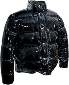 Daunenjacke - Vinland Jacket - L1 black ultra shiny 