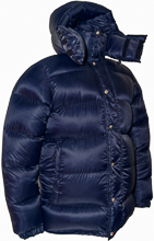 Daunenparka - Big Parka - XL - 1600 g - F2-night blue shiny/F2-night blue shiny