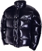 Daunenjacke - Vinland Jacket - F1 black shiny 