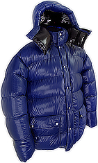 Daunenparka - Vinland Parka - XXL - Arctic Hood - F3-royal shiny/F1-black shiny